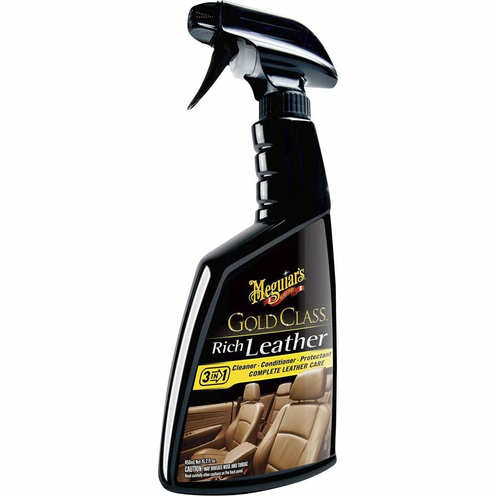 Meguiar's Gold Class Leather Cleaner And Conditioner 450mL 3 Meguiar's Gold Class Leather Cleaner And Conditioner 450mL