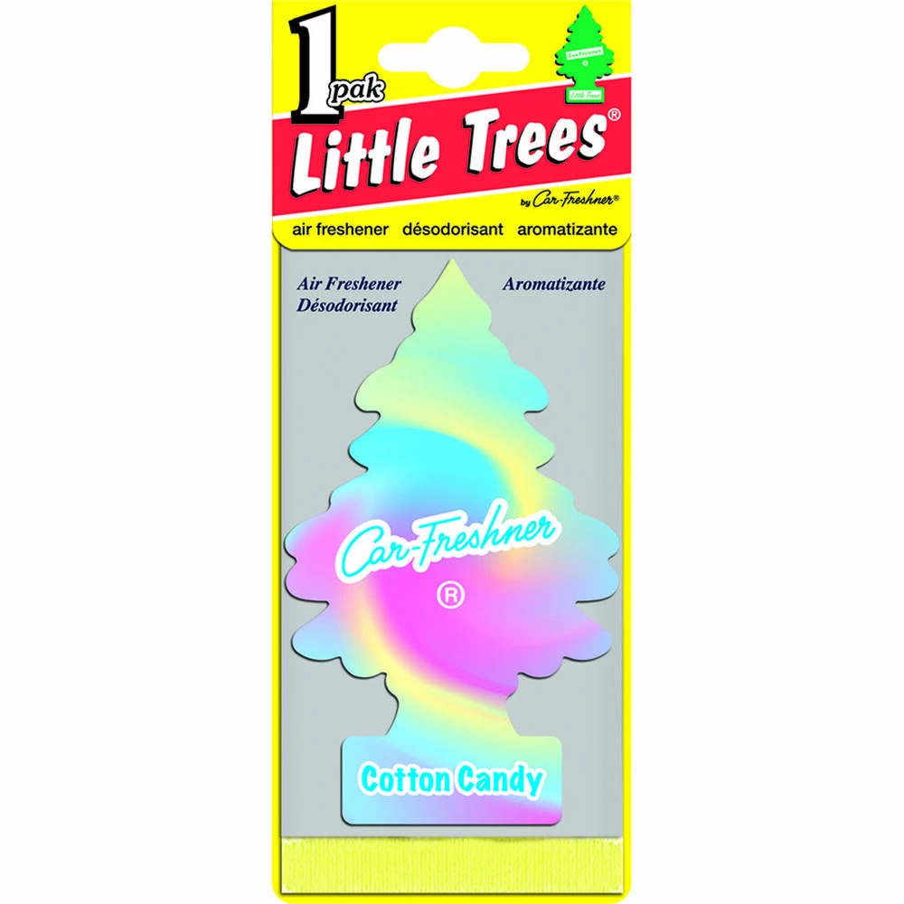 Little Trees Air Freshener - Cotton Candy 3 Little Trees Air Freshener - Cotton Candy