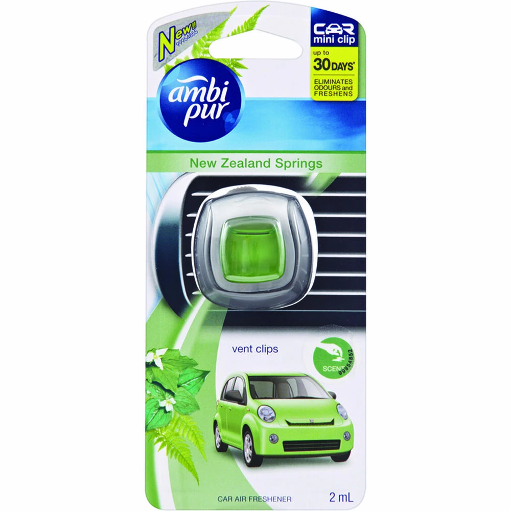 Ambi Pur Mini Air Freshener New Zealand Springs 3 Ambi Pur Mini Air Freshener New Zealand Springs