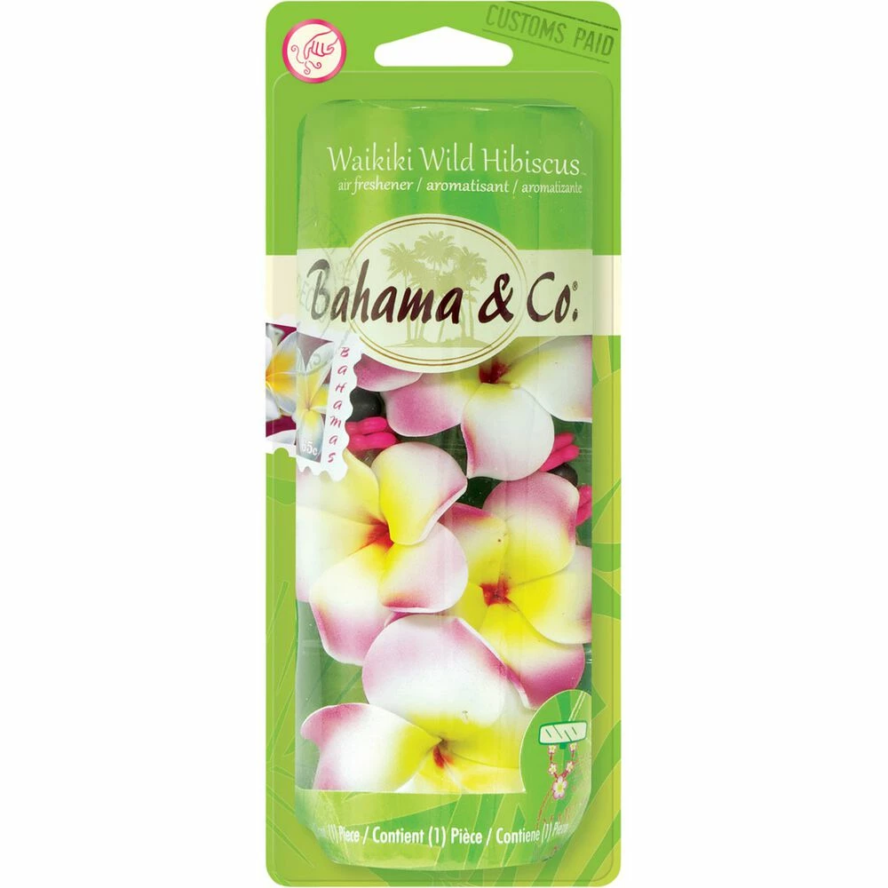 Bahama & Co. Flower Necklace Air Freshener Waikiki Wild Hibiscus 3 Bahama & Co. Flower Necklace Air Freshener Waikiki Wild Hibiscus