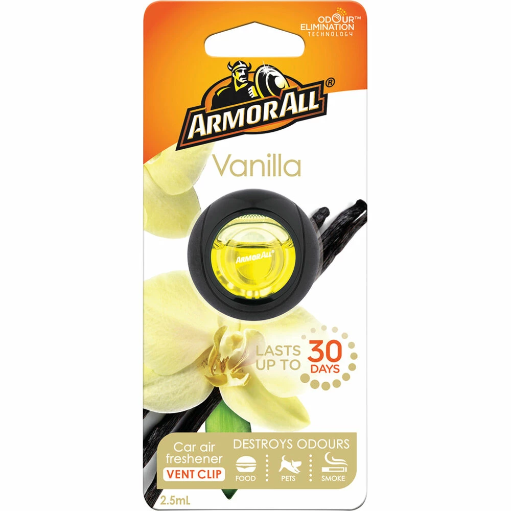 Armor All Vent Air Freshener Vanilla 2.5mL 3 Armor All Vent Air Freshener Vanilla 2.5mL