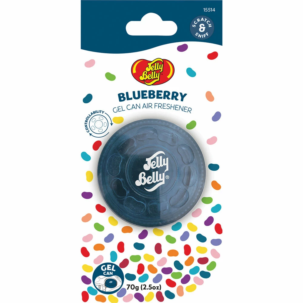 Jelly Belly Cannister Air Freshener - Blueberry, 70g 3 Jelly Belly Cannister Air Freshener - Blueberry, 70g