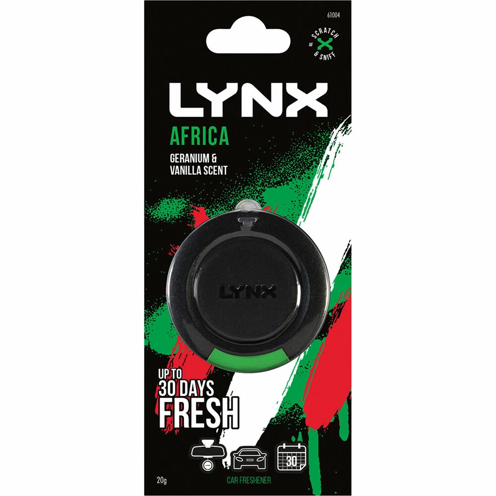 Lynx 3D Air Freshener - Africa 3 Lynx 3D Air Freshener - Africa