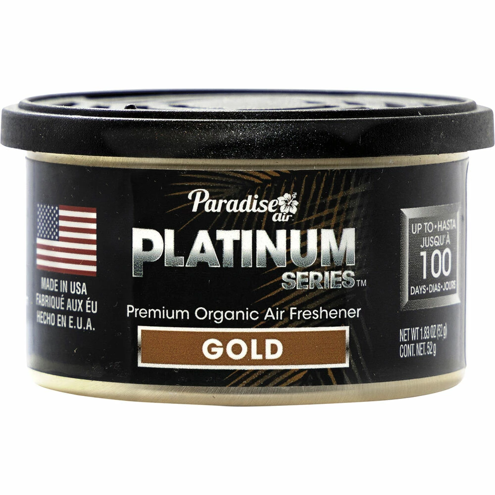 Paradise Air Car Scents Air Freshener Gold 52g 3 Paradise Air Car Scents Air Freshener Gold 52g