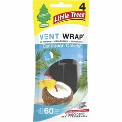 Little Trees Vent Wrap Air Freshener - Caribbean Colada