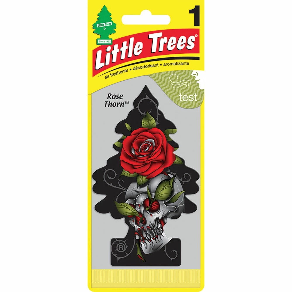 Little Trees Air Freshener - Rose Thorn 6 Little Trees Air Freshener - Rose Thorn