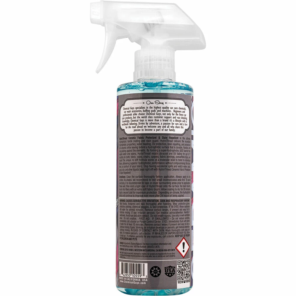 Chemical Guys HydroThread Fabric Protectant 473mL 4 Chemical Guys HydroThread Fabric Protectant 473mL - Image 2