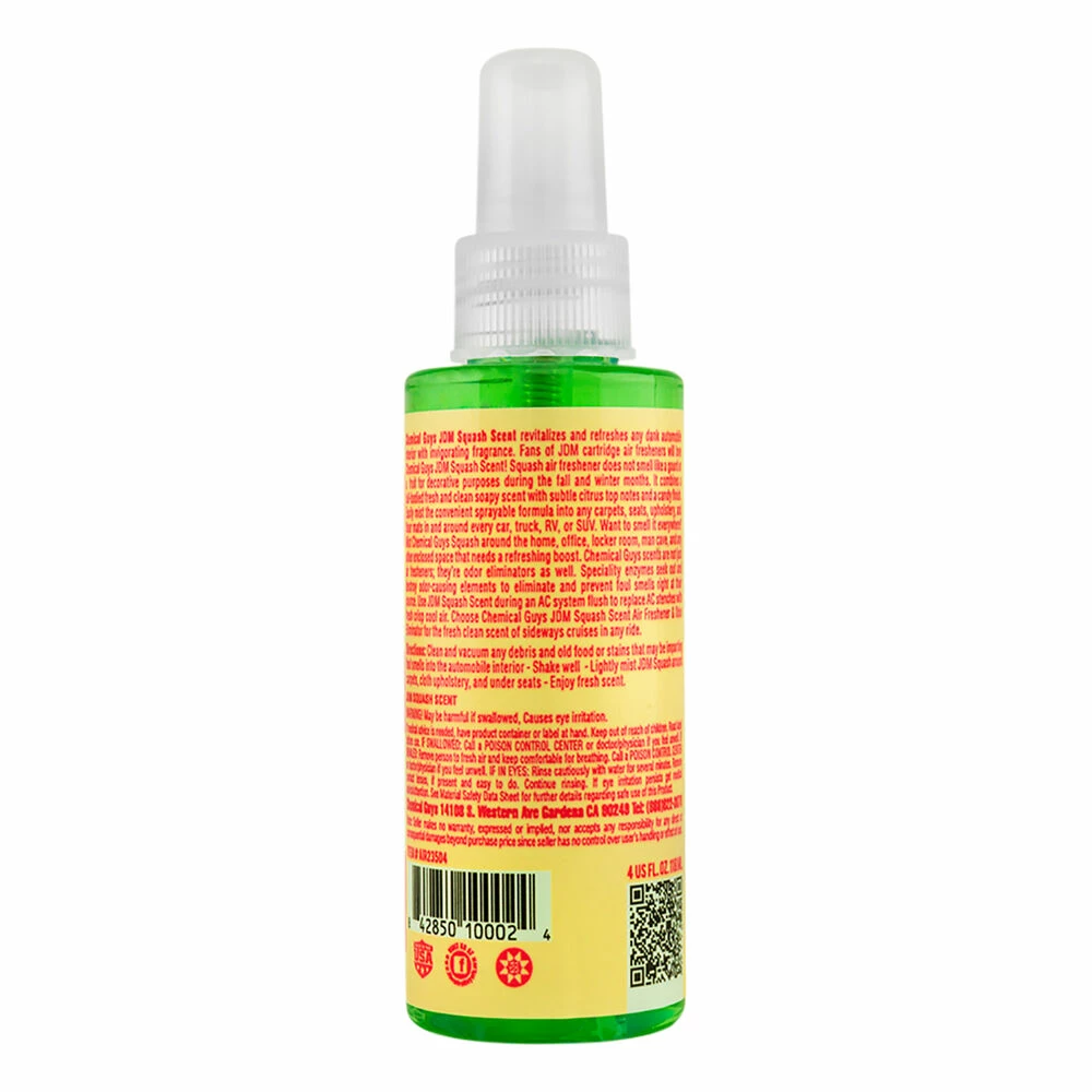 Chemical Guys Air Freshener Spray JDM Squash 120mL 4 Chemical Guys Air Freshener Spray JDM Squash 120mL - Image 2