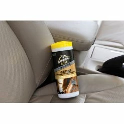 Armor All Ultra Ceramic Leather Cleaning Wipes 24 Pack -Interior & Exterior Trim shop SCA 651258 02 hi res 1